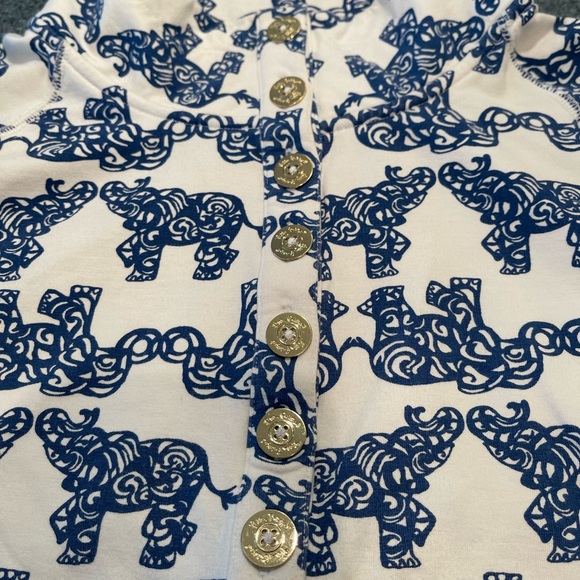 Lilly Pulitzer Resort White Pack Your Trunk Pullover with Pockets Size M - Picture 4 of 8